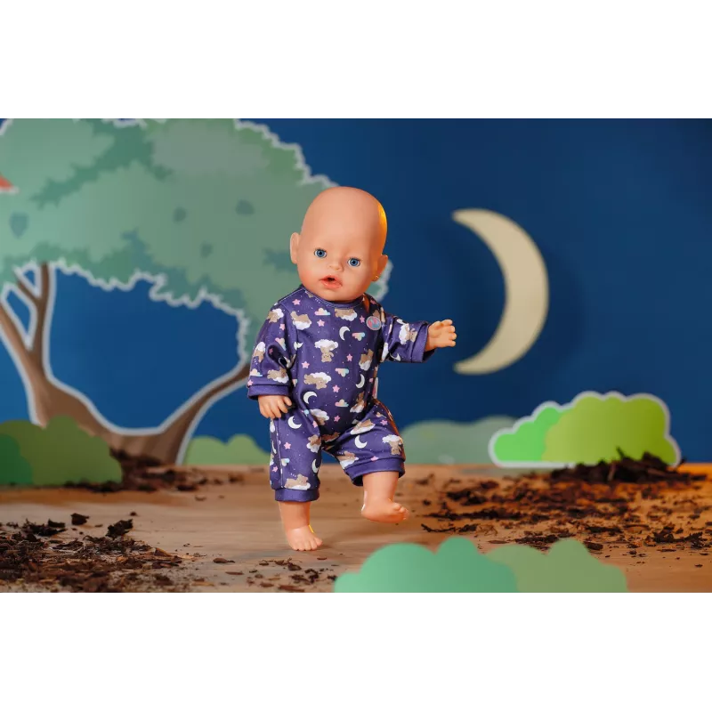 BABY born Teddy's Romper Glow in the Dark – pižama lėlei, švytinti tamsoje