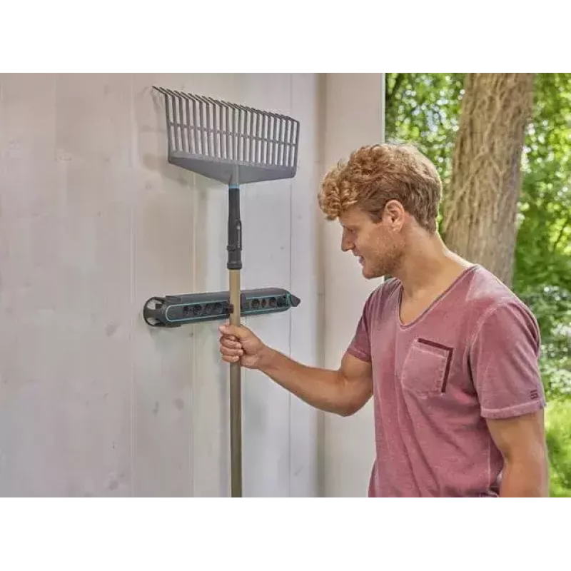 GARDENA rankenos laikiklių rinkinys Flex 3508-20 universalus juodas žalias plastikas guma