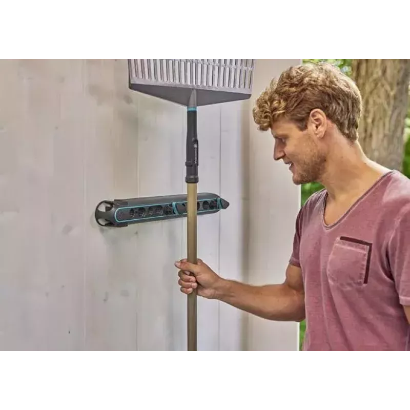 GARDENA rankenos laikiklių rinkinys Flex 3508-20 universalus juodas žalias plastikas guma