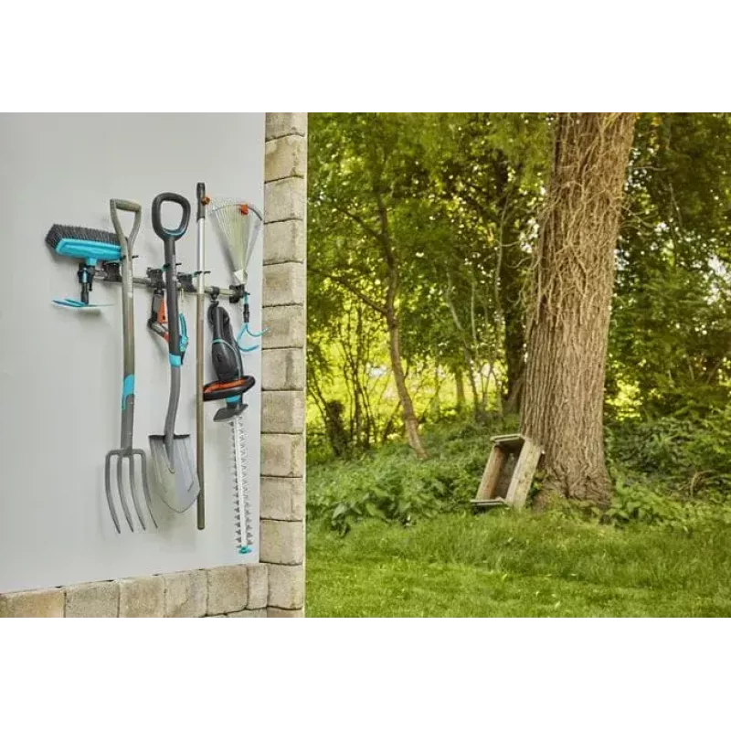 GARDENA 3509-20 sieninis įrankių laikiklis, aliuminis, plastikas, guma