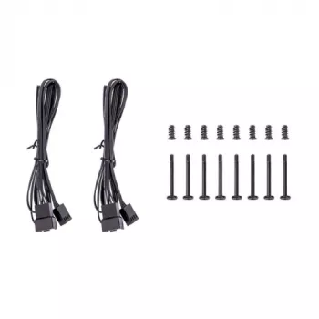 THERMALTAKE CT140 PC aušinimo ventiliatorius - 14 cm - Juodas - 2 vnt. pakuotė