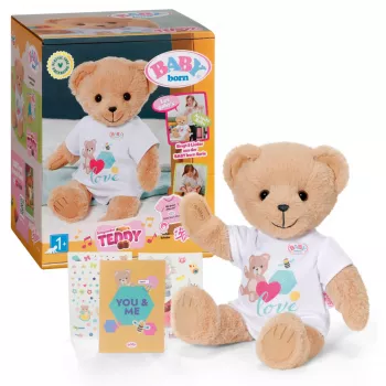 Minkštas žaislas zapf creation BABY born Dainuojantis meškiukas 837962 – pliušinis dainuojantis meškiukas lėlėms