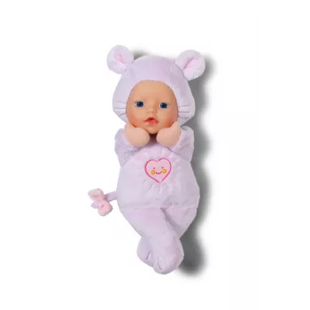 BABY born for babies Pelė 26 cm, lėlė kūdikis, neutrali lytis, berniukas/mergaitė, 260 mm, įvairiaspalvė