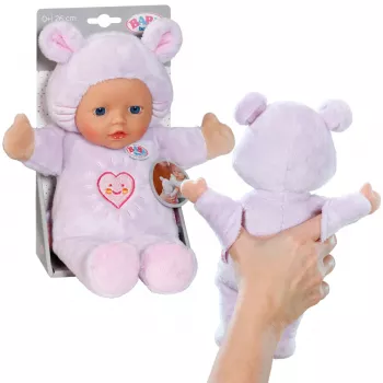 BABY born for babies Pelė 26 cm, lėlė kūdikis, neutrali lytis, berniukas/mergaitė, 260 mm, įvairiaspalvė
