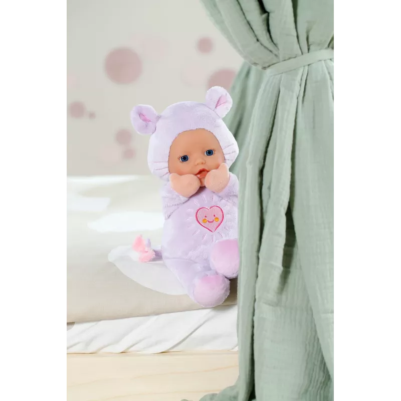 BABY born for babies Pelė 26 cm, lėlė kūdikis, neutrali lytis, berniukas/mergaitė, 260 mm, įvairiaspalvė
