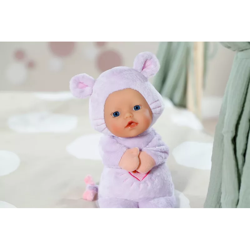 BABY born for babies Pelė 26 cm, lėlė kūdikis, neutrali lytis, berniukas/mergaitė, 260 mm, įvairiaspalvė