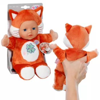Lėlė kūdikis BABY born for babies Lapė 26 cm, mergaitė, berniukas/mergaitė, 260 mm, įvairiaspalvė