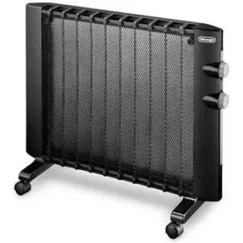 De’Longhi HMP 1000 konvekcinis radiatorius su žėručio elementu, 1000 W, juodas, grindų statymui, iki 60 m³
