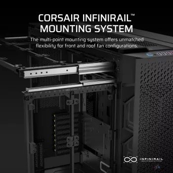 CORSAIR 9000D RGB AIRFLOW Super Full-tower korpusas
