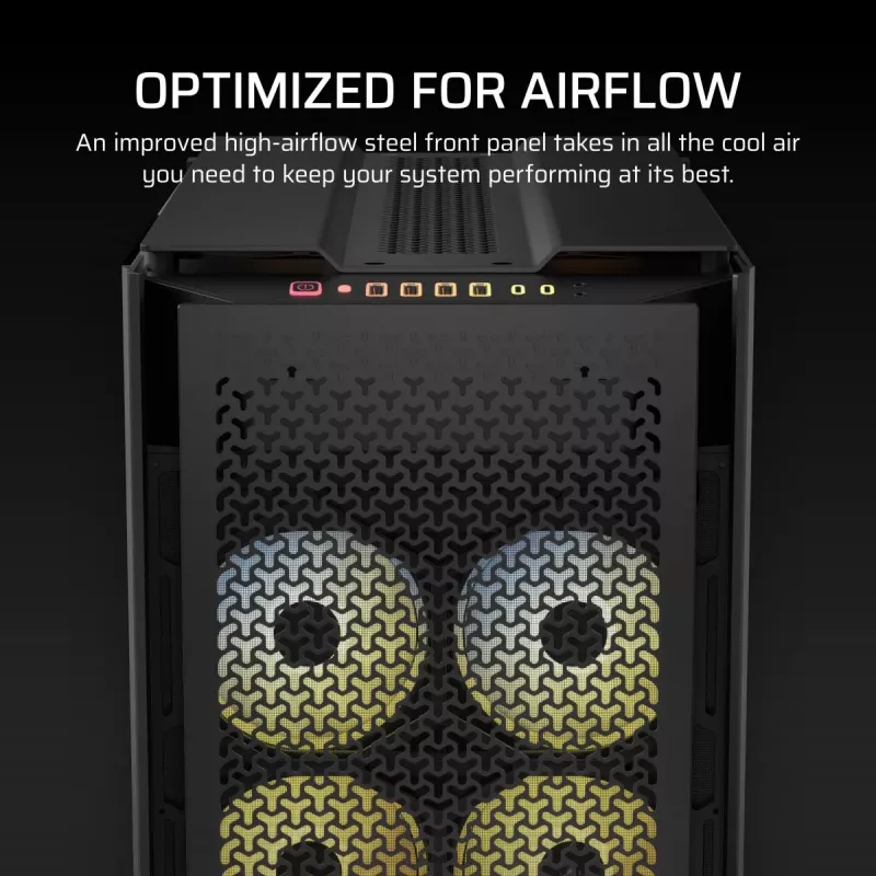 CORSAIR 9000D RGB AIRFLOW Super Full-tower korpusas