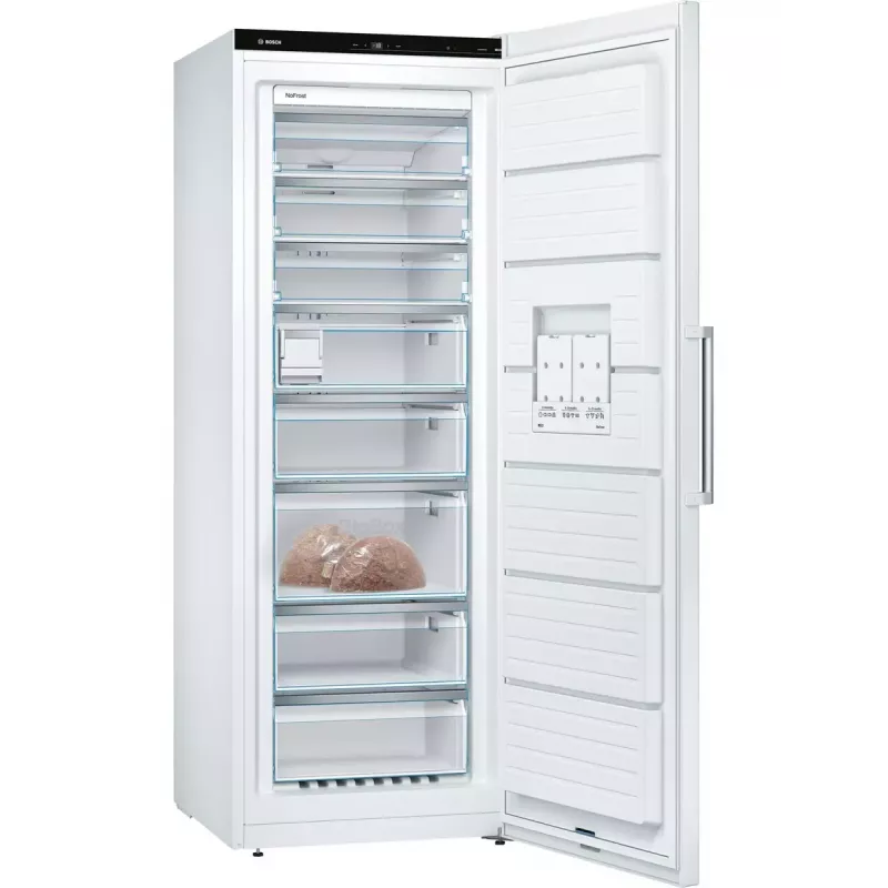 Bosch Serie 6 GSN58AWDV šaldiklis, stovimas, 366 L, baltas