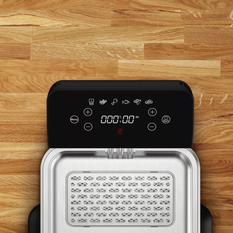 Tefal Family Pro FR507D vienkartinė 4 L 2400 W gruzdintuvė, nerūdijantis plienas