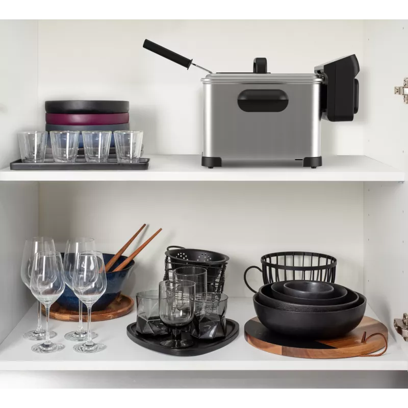 Tefal Family Pro FR507D vienkartinė 4 L 2400 W gruzdintuvė, nerūdijantis plienas