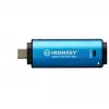 Kingston Technology IronKey 64GB USB-C Vault Privacy 50C AES-256 šifruotas, FIPS 197