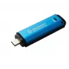 Kingston Technology IronKey 128GB USB-C Vault Privacy 50C AES-256 šifruotas, FIPS 197