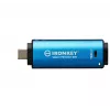 Kingston Technology IronKey 128GB USB-C Vault Privacy 50C AES-256 šifruotas, FIPS 197