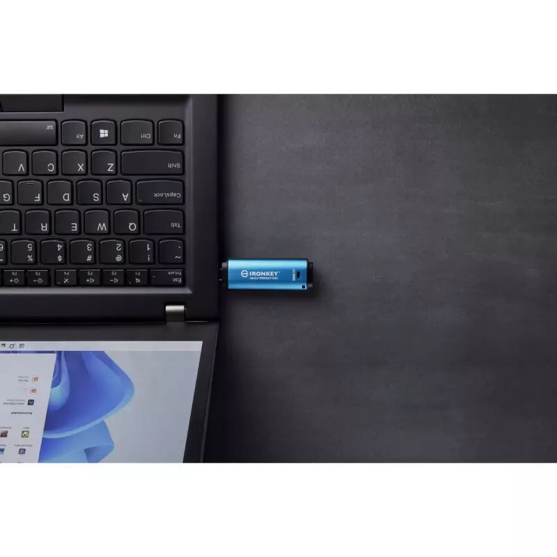 Kingston Technology IronKey 256GB USB-C Vault Privacy 50C AES-256 šifruotas, FIPS 197