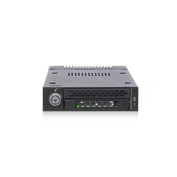 ICY DOCK ToughArmor MB833M2K-B – Mobilus krepšelis M.2 NVMe į 3,5 colio lizdą su raktu