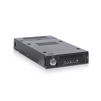 ICY DOCK ToughArmor MB833M2K-B – Mobilus krepšelis M.2 NVMe į 3,5 colio lizdą su raktu
