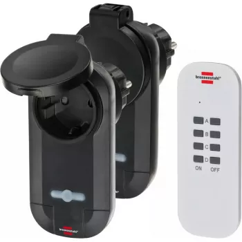 Belaidis išmanusis kištukas Brennenstuhl 1507030 lauko naudojimui, 1000 W, 433,92 MHz