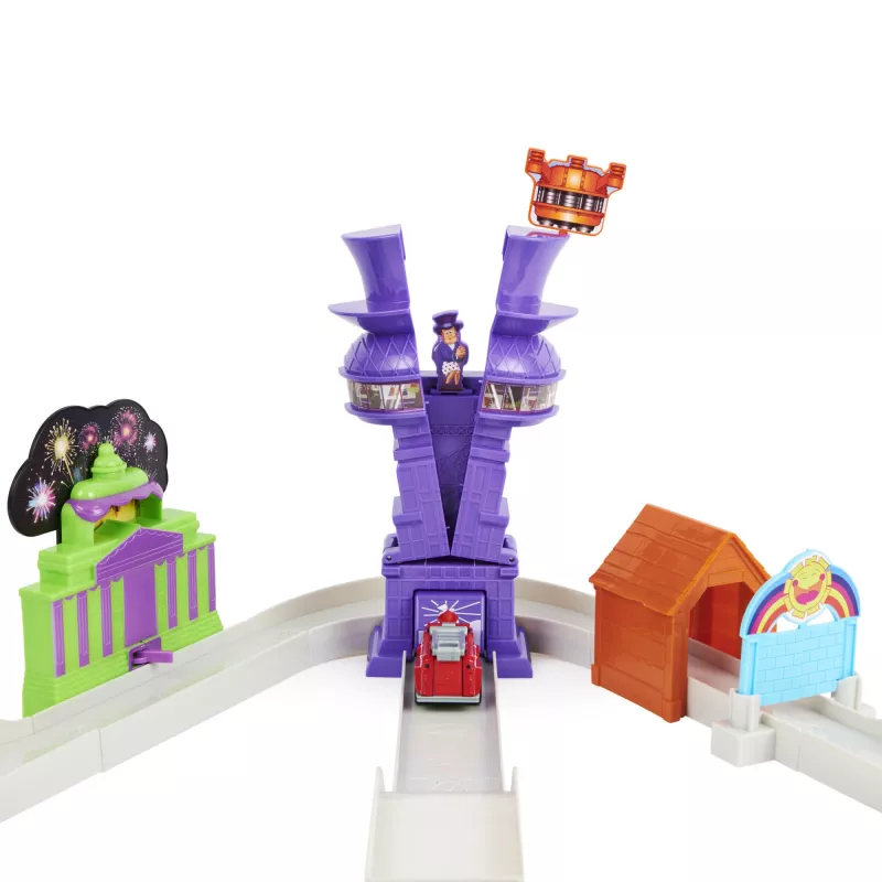 PAW Patrol True Metal Total City Rescue Movie Track Set su išskirtiniu Marshall automobiliu, 1:55, žaislai vaikams nuo 3 metų