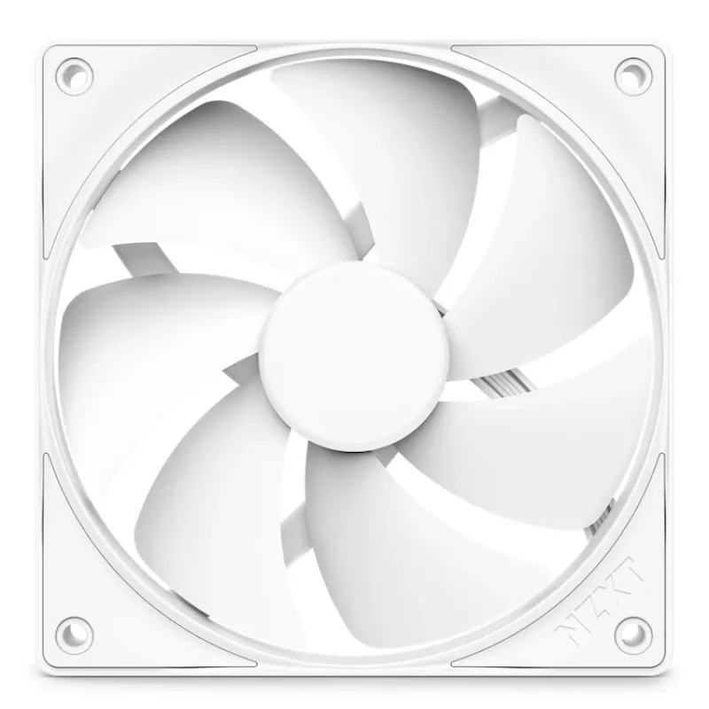 NZXT F120p 120mm baltas ventiliatorius su statiniu slėgiu
