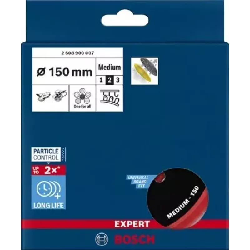 Bosch 2 608 900 007 atraminis diskas šlifavimo juostoms, 150 mm