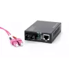 DIGITUS Media Converter, daugiamodis 10/100Base-TX į 100Base-FX, su maitinimo šaltiniu, SC jungtis, iki 2 km