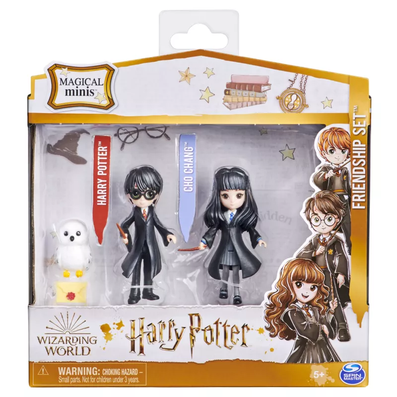 Wizarding World Magical Minis Harry Potter ir Cho Chang Draugystės Rinkinys su Būtybe