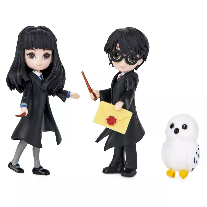 Wizarding World Magical Minis Harry Potter ir Cho Chang Draugystės Rinkinys su Būtybe