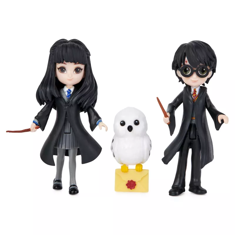 Wizarding World Magical Minis Harry Potter ir Cho Chang Draugystės Rinkinys su Būtybe