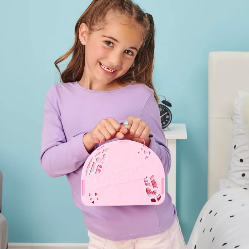 Zoobles šokių studijos multipack žaidimų rinkinys su laikymo dėžute ir 3 išskirtinėmis transformuojamomis figūrėlėmis, mergaičių žaislai nuo 5 metų