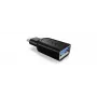 ICY BOX IB-CB003 USB 3.0 Type-C į USB 3.0 Type-A adapteris, juodas