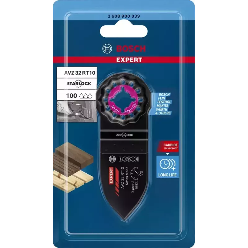 Bosch 2 608 900 039 šlifavimo pirštas medienai, karbidinis abrazyvas
