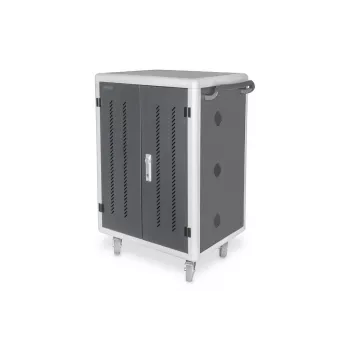 DIGITUS Įkrovimo spinta 15.6 inch USB-C 30 įkrovimo vietų PDU ventiliatorius 1260 x 824 x 650 mm