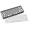 Mechaninė kompaktiška 60% klaviatūra Sharkoon SKILLER SGK50 S4 — Laidinė USB, QWERTY vokiškas išdėstymas, RGB foninis apšvietimas, 1,5 m laidas, juoda