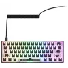 Mechaninė kompaktiška 60% klaviatūra Sharkoon SKILLER SGK50 S4 — Laidinė USB, QWERTY vokiškas išdėstymas, RGB foninis apšvietimas, 1,5 m laidas, juoda