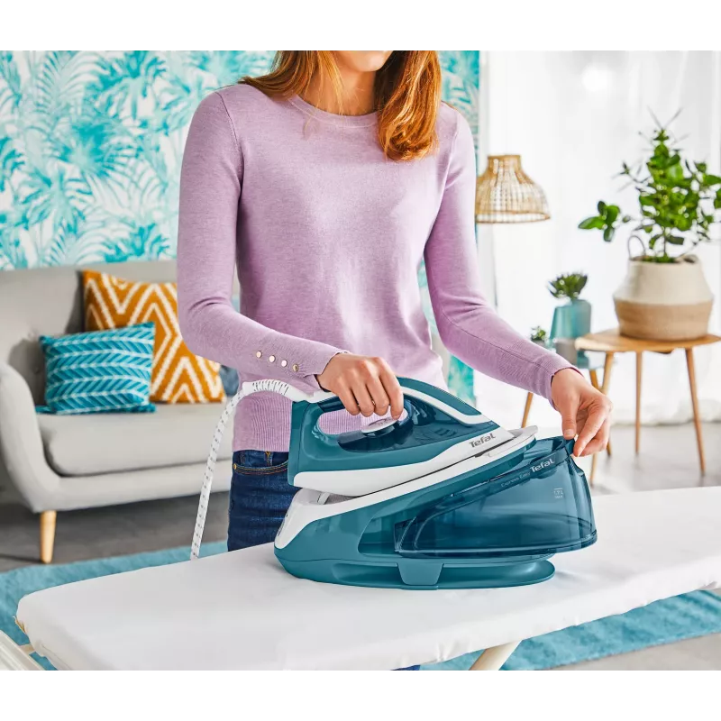 Tefal Express Easy SV6131 2200 W 1.7 L Baltas, Mėlynas