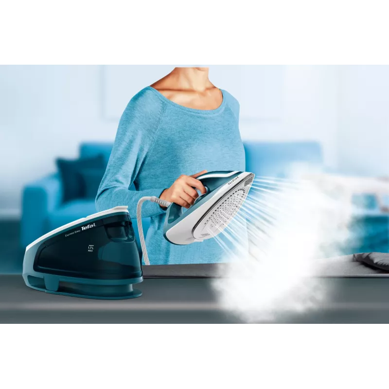 Tefal Express Easy SV6131 2200 W 1.7 L Baltas, Mėlynas