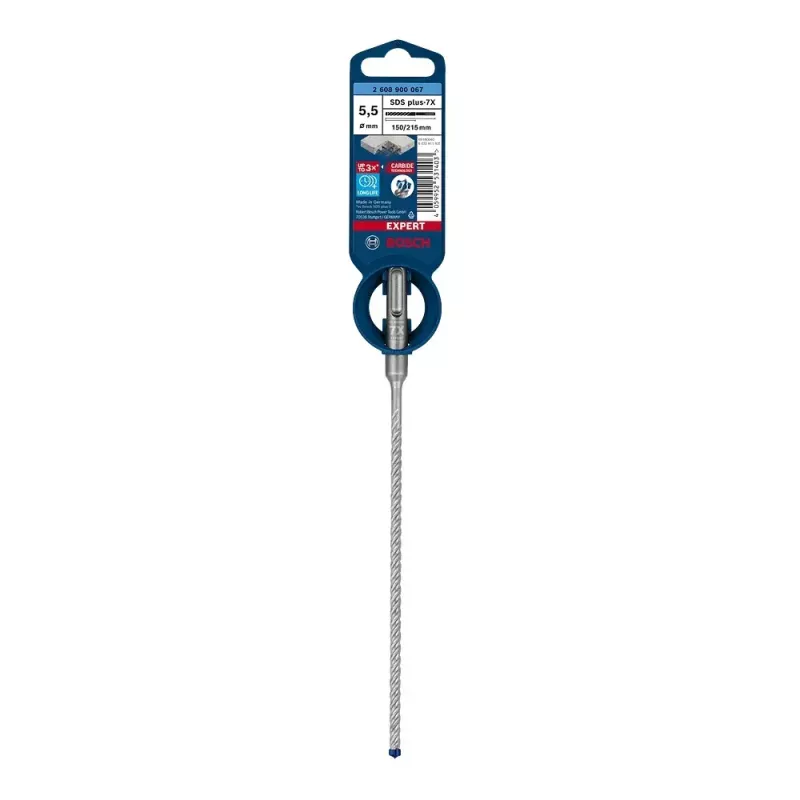 Gręžtuvas Bosch SDS plus-7X 5,5 mm 215 mm