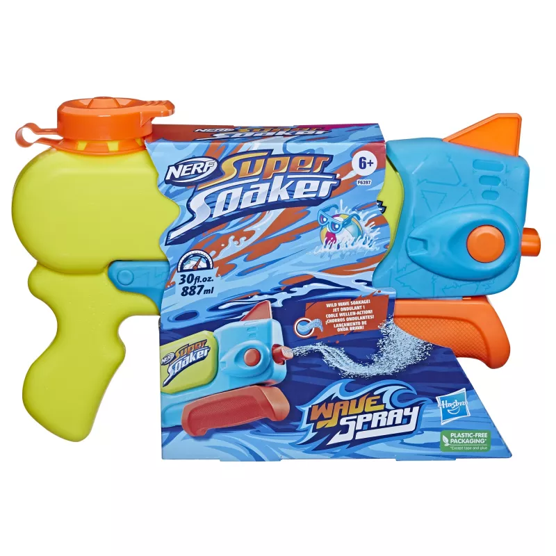 Nerf Super Soaker Wave Spray 887 ml vandens pistoletas
