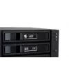 Chieftec CBP-3141SAS 4x 3.5 inch / 2.5 inch SATA/SAS kietųjų diskų korpusas su antivibraciniu dizainu, juodas