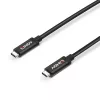 Lindy 5m Active USB 3.2 Gen 2 C/C laidas, 5 m, USB C, USB C, USB 3.2 Gen 2 (3.1 Gen 2), 10 Gbit/s, juoda