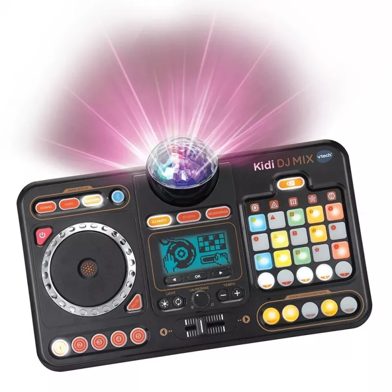 VTech Kidi DJ Mix 80-547304 muzikinis žaislas, DJ pultas, 6+ metų, AA, margaspalvis