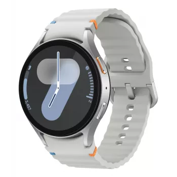 Samsung Galaxy Watch7 3.81 cm (1.5 colio) AMOLED 44 mm Skaitmeninis 480 x 480 pikselių Liečiamas ekranas 4G Sidabrinis Wi-Fi GPS (palydovas)