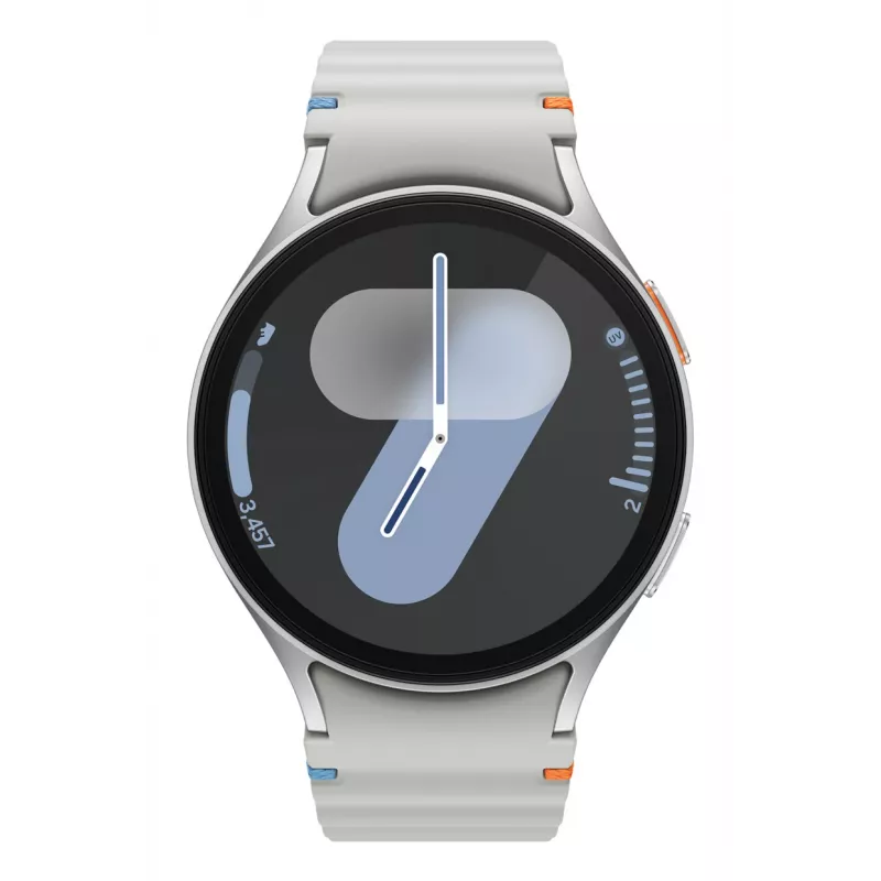 Samsung Galaxy Watch7 3.81 cm (1.5 colio) AMOLED 44 mm Skaitmeninis 480 x 480 pikselių Liečiamas ekranas 4G Sidabrinis Wi-Fi GPS (palydovas)