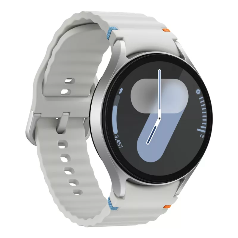 Samsung Galaxy Watch7 3.81 cm (1.5 colio) AMOLED 44 mm Skaitmeninis 480 x 480 pikselių Liečiamas ekranas 4G Sidabrinis Wi-Fi GPS (palydovas)
