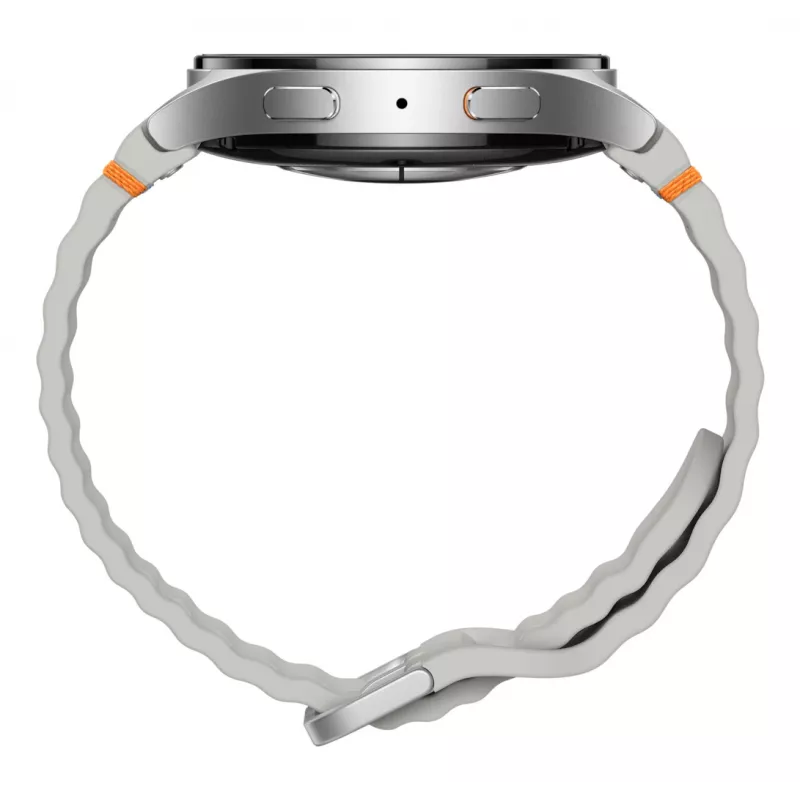 Samsung Galaxy Watch7 3.81 cm (1.5 colio) AMOLED 44 mm Skaitmeninis 480 x 480 pikselių Liečiamas ekranas 4G Sidabrinis Wi-Fi GPS (palydovas)