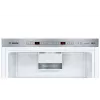 Bosch Serie 6 KGE36AICA šaldytuvas-šaldiklis, laisvai pastatomas, 308 L, nerūdijantis plienas