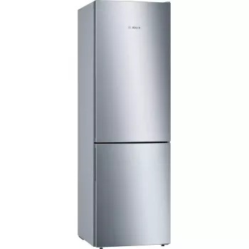 Bosch Serie 6 KGE36AICA šaldytuvas-šaldiklis, laisvai pastatomas, 308 L, nerūdijantis plienas